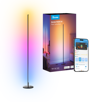 Refurbished Govee RGBICW Smart Floor Lamp Basic