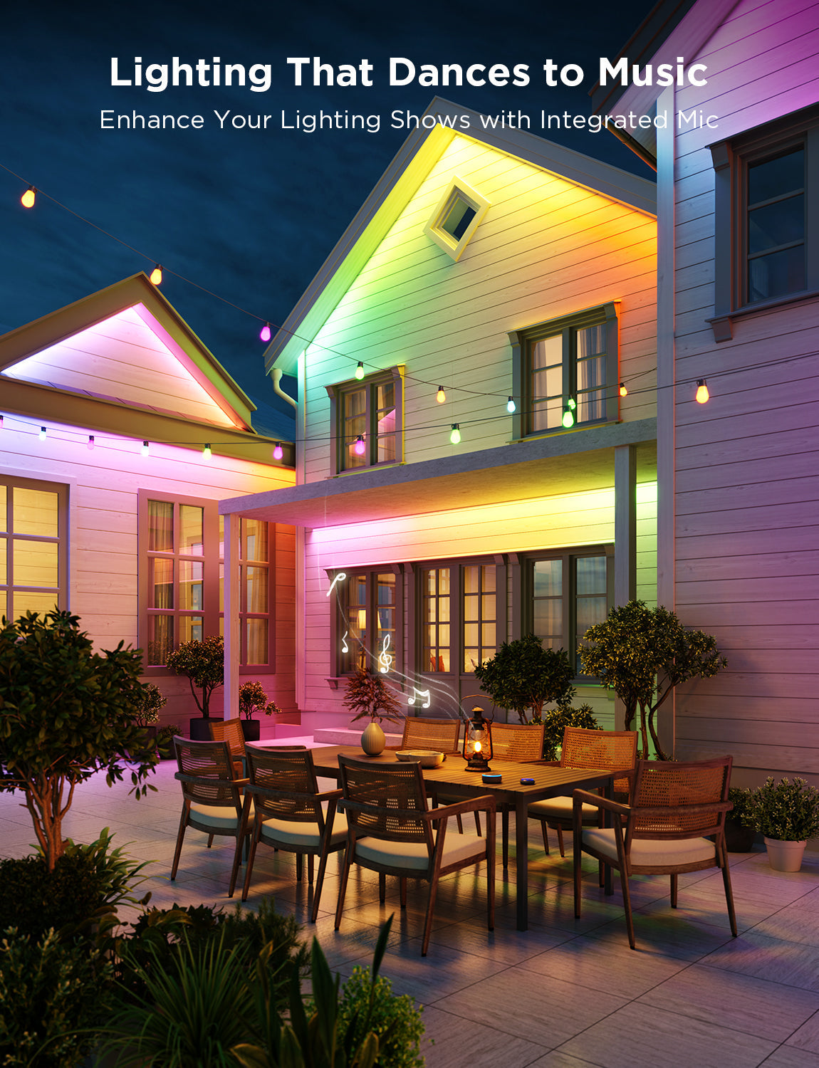 [Business Only] Govee Wi-Fi RGBIC Outdoor Strip Lights