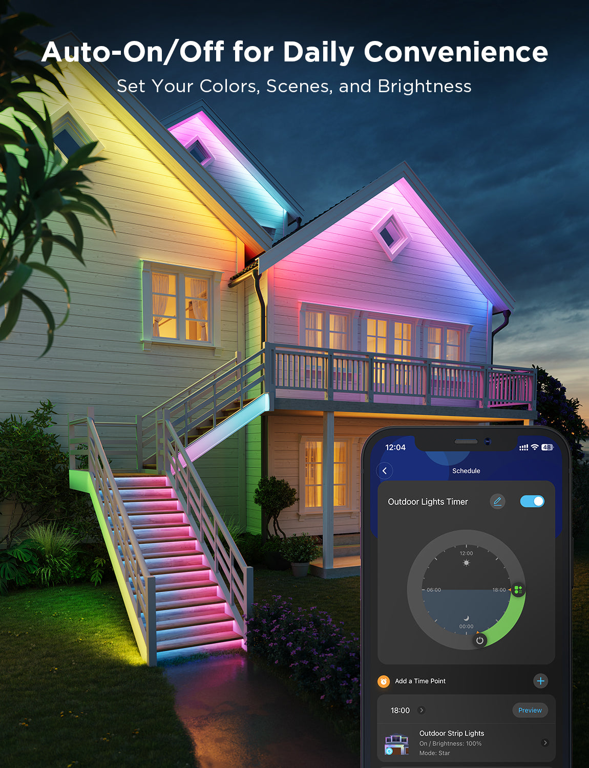 [Business Only] Govee Wi-Fi RGBIC Outdoor Strip Lights