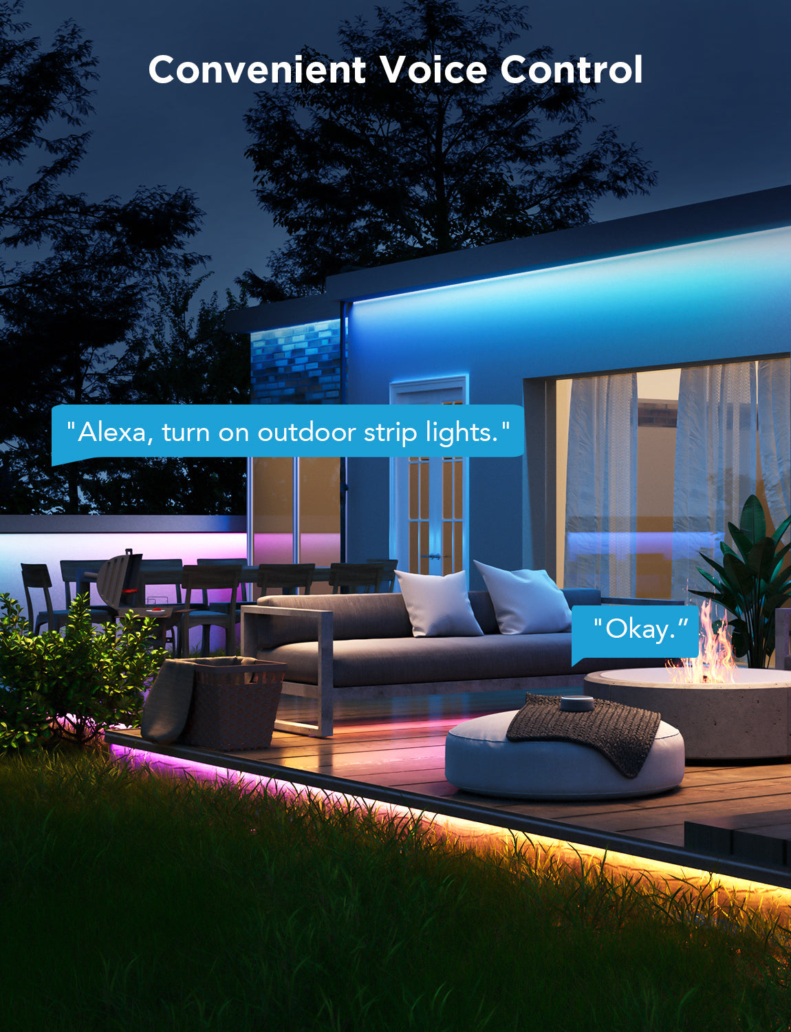 [Business Only] Govee Wi-Fi RGBIC Outdoor Strip Lights