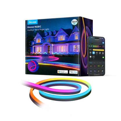 Govee RGBIC Outdoor Neon Rope Light