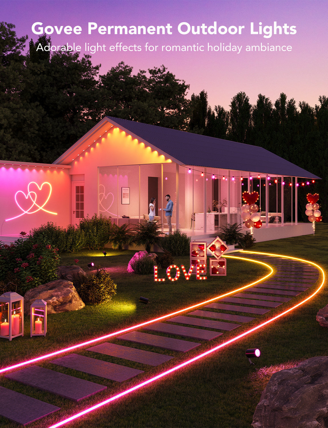 Refurbished Govee RGBIC LED Permanent Outdoor Lights