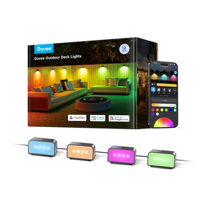 Refurbished Govee Outdoor Deck Lights