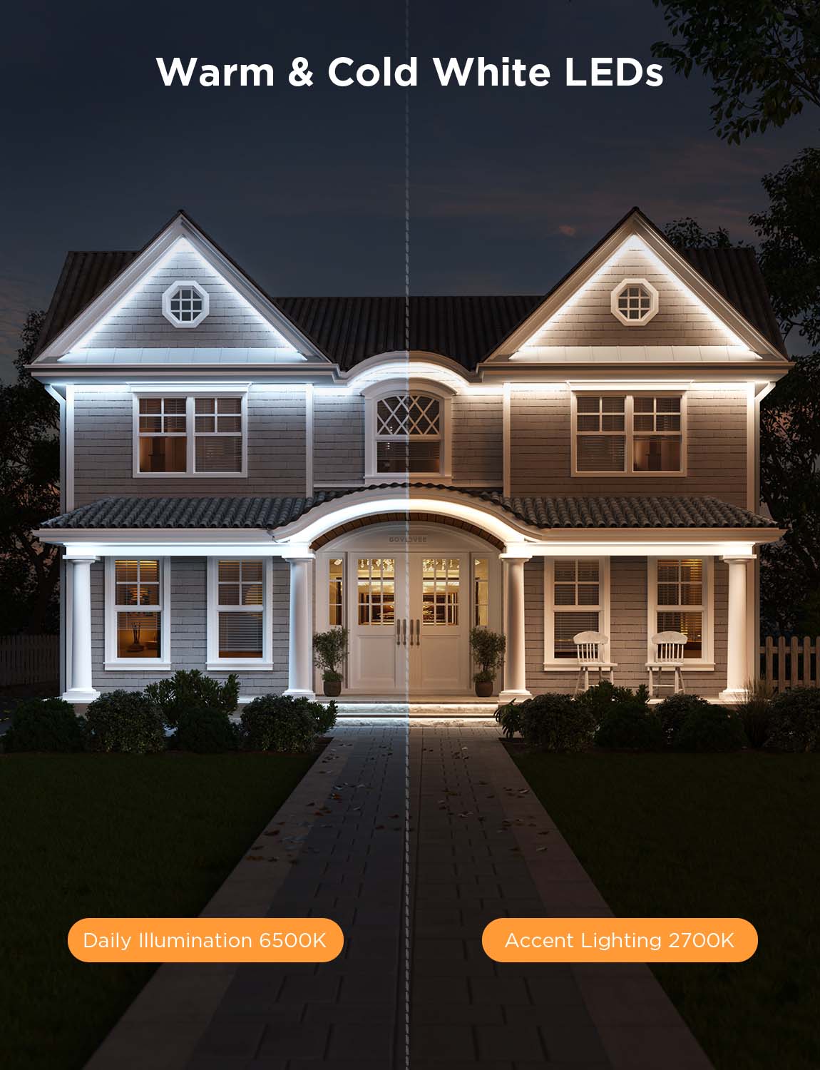 【Business Only】Govee RGBICWW Outdoor LED Strip Lights