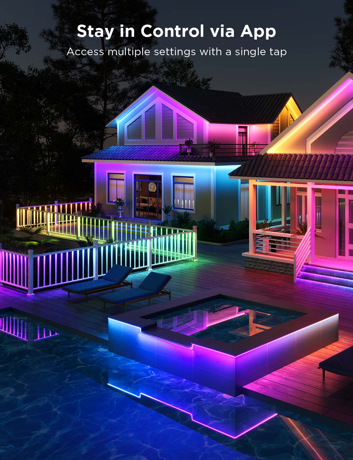 【Business Only】Govee RGBICWW Outdoor LED Strip Lights