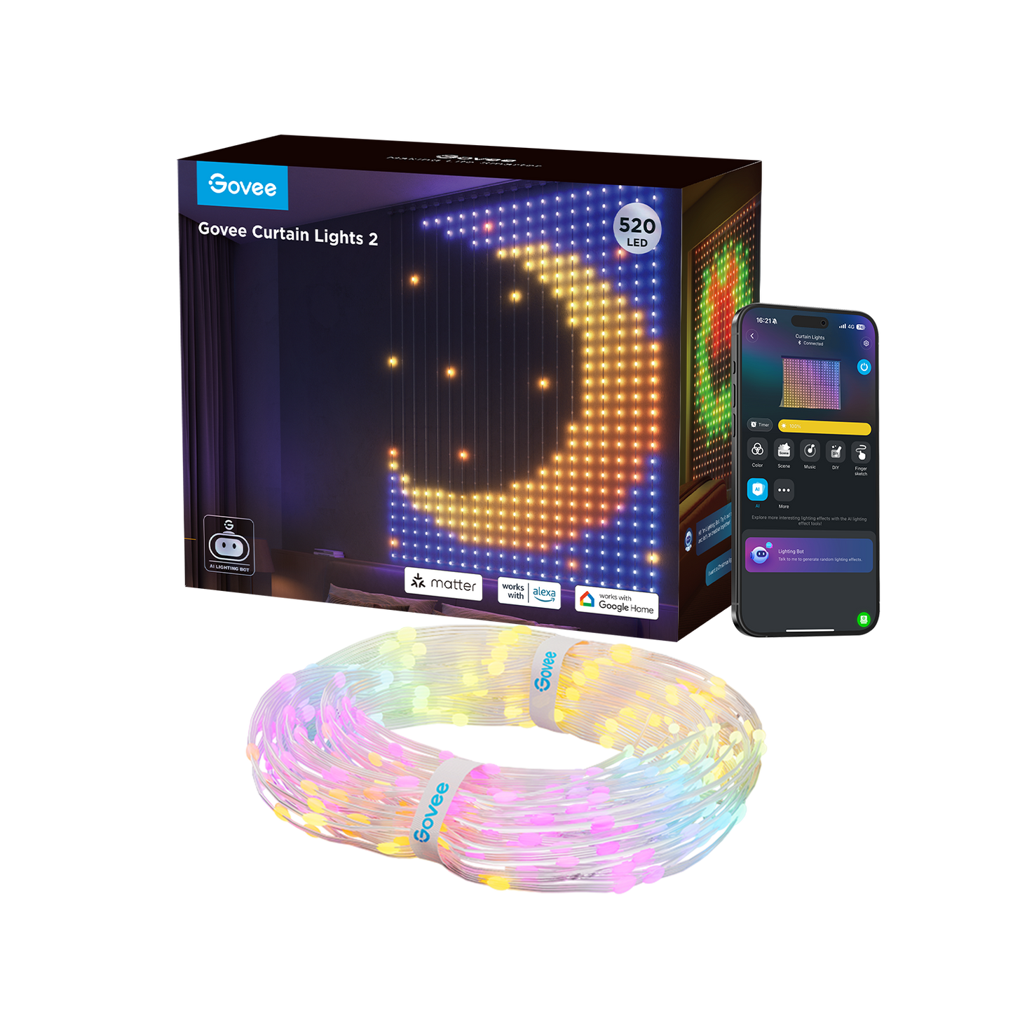 [Special Sale] Govee Curtain Lights 2
