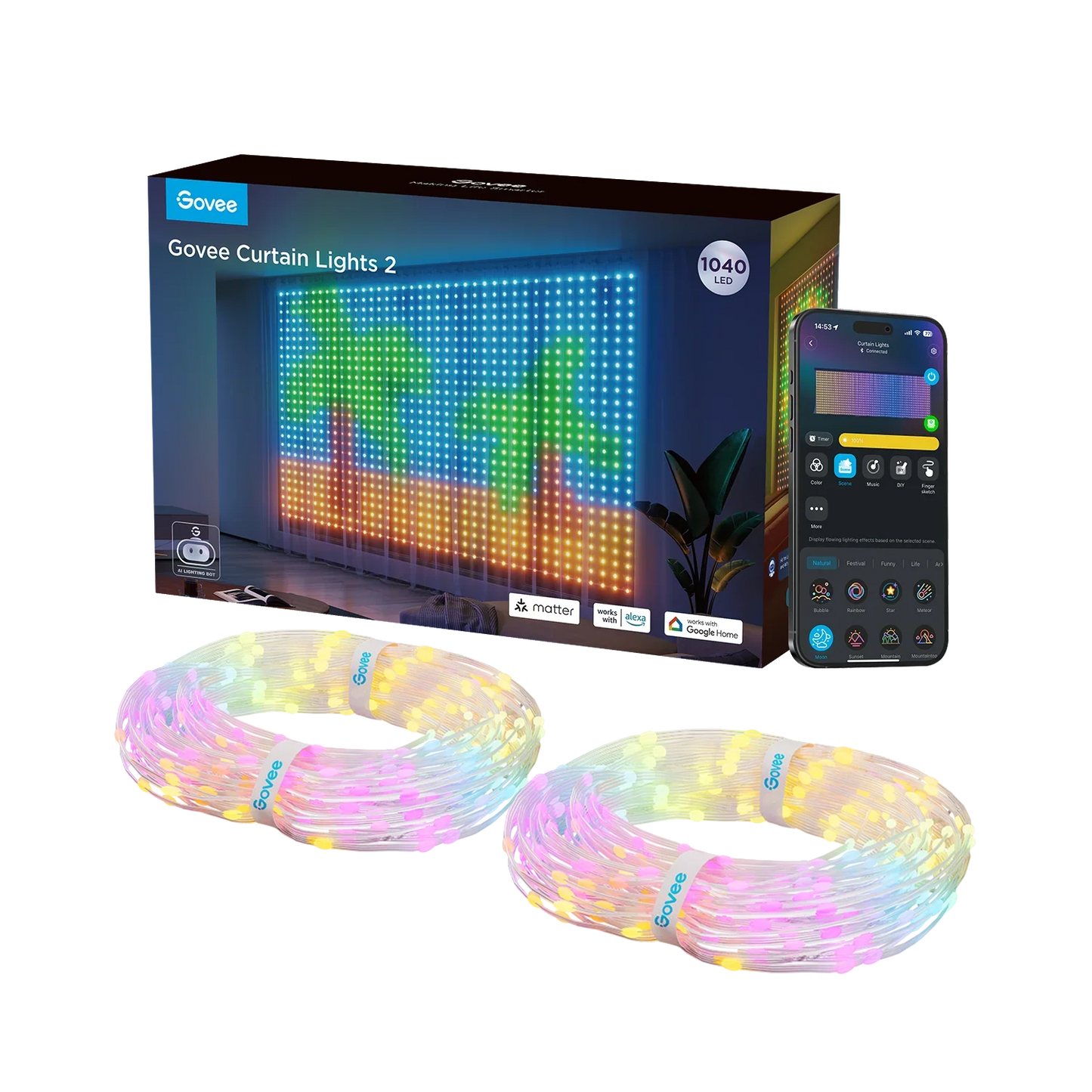 [Special Sale] Govee Curtain Lights 2