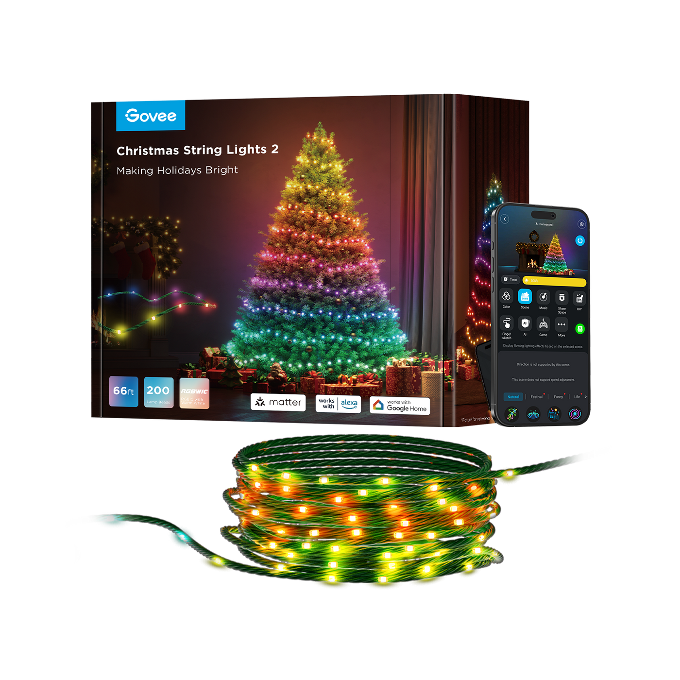 【Business Only】Govee Christmas String Lights 2