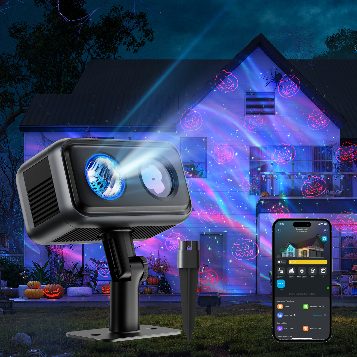 Refurbished Govee Outdoor Projector Light