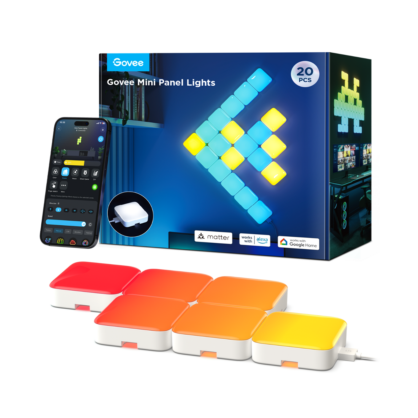 [Super Sale] Govee Mini Panel Lights