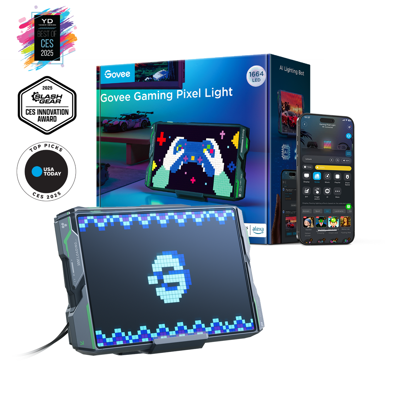 【Business Only】Govee Gaming Pixel Light