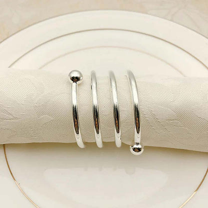 Spiral Napkin Rings – 6 Pieces