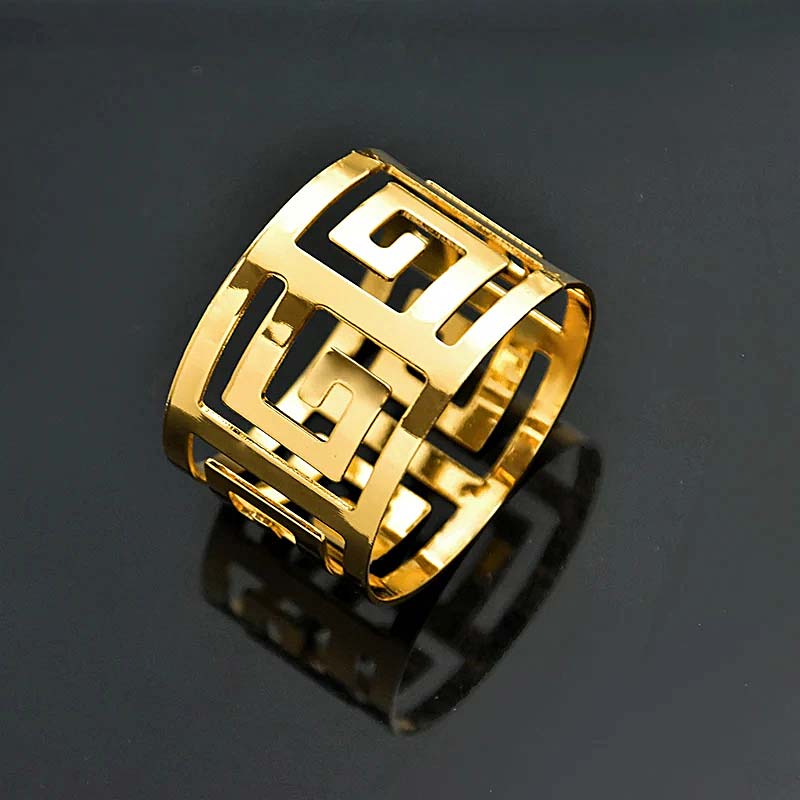 Lux Napkin Rings – 6 Pieces