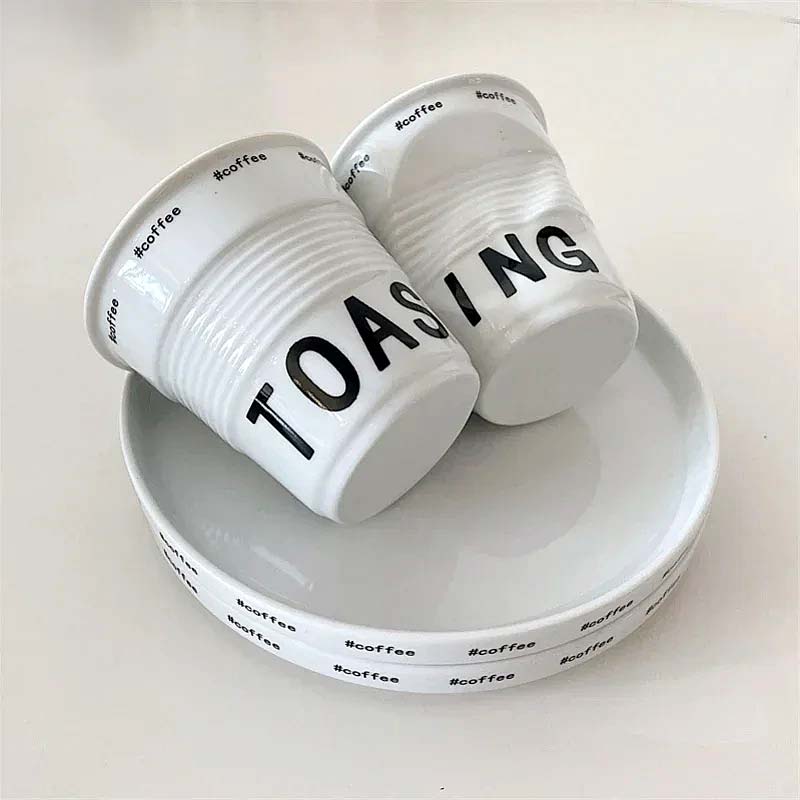Plastik | Contemporary Tableware Ceramic Cups