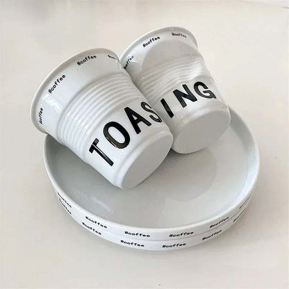 Plastik | Contemporary Tableware Ceramic Cups