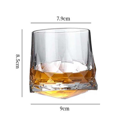 Spin Whiskey Glass Set (2 Pieces)