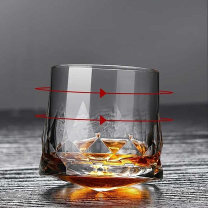 Spin Whiskey Glass Set (2 Pieces)