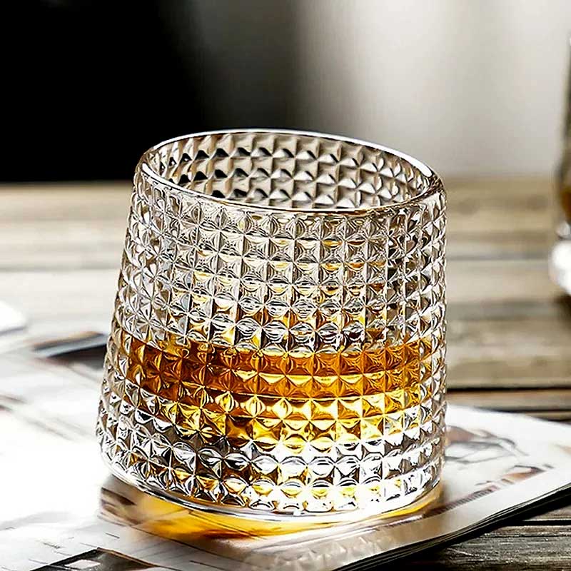 Rotativos Whiskey Glass Set