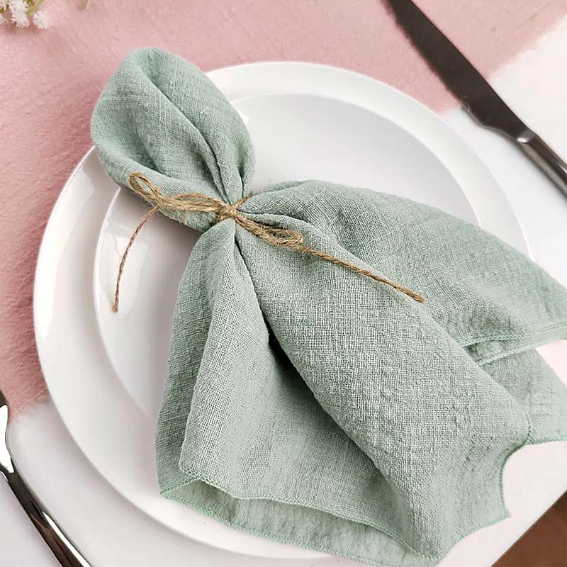100% Cotton Cloth Napkins – 4 Pieces