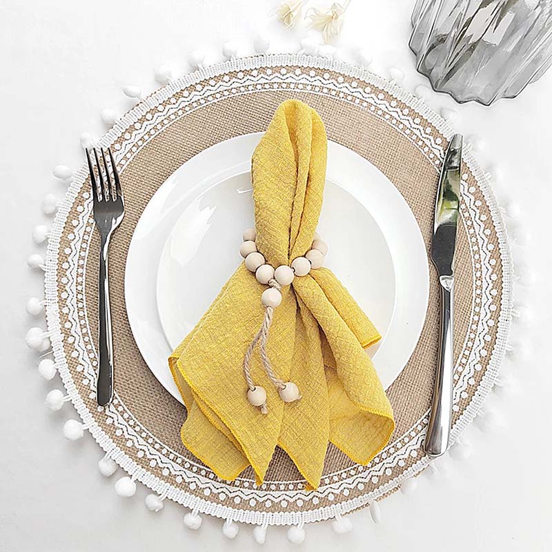 100% Cotton Cloth Napkins – 4 Pieces