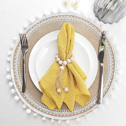 100% Cotton Cloth Napkins – 4 Pieces