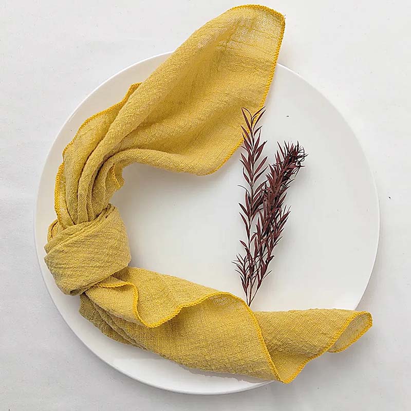 100% Cotton Cloth Napkins – 4 Pieces