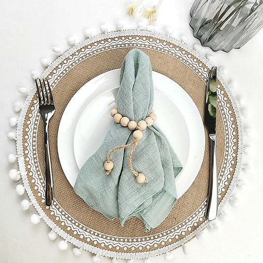 100% Cotton Cloth Napkins – 4 Pieces