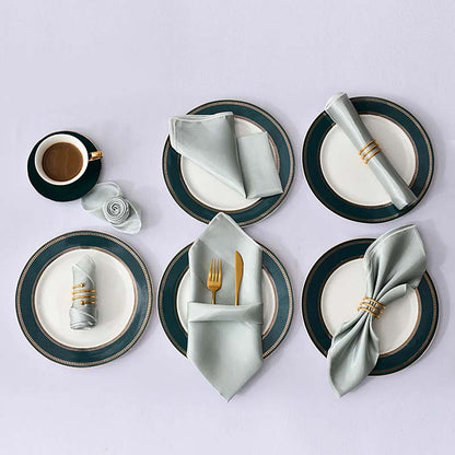 Satin Cloth Napkins – 12 Pieces