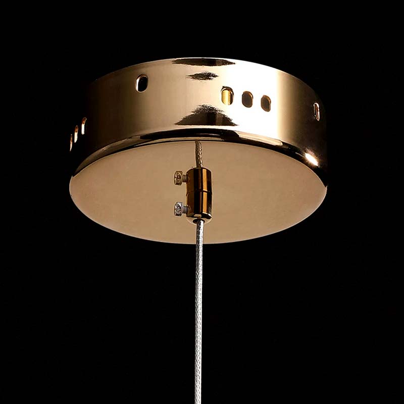 Crystal Halo Pendant Light