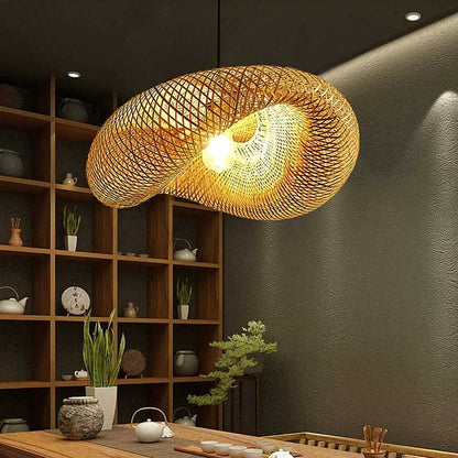 Rattan Orient Padang Pendant Light