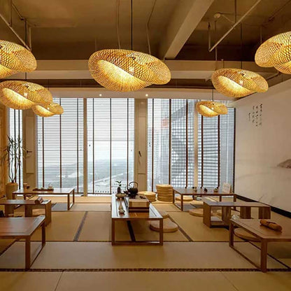 Rattan Orient Padang Pendant Light