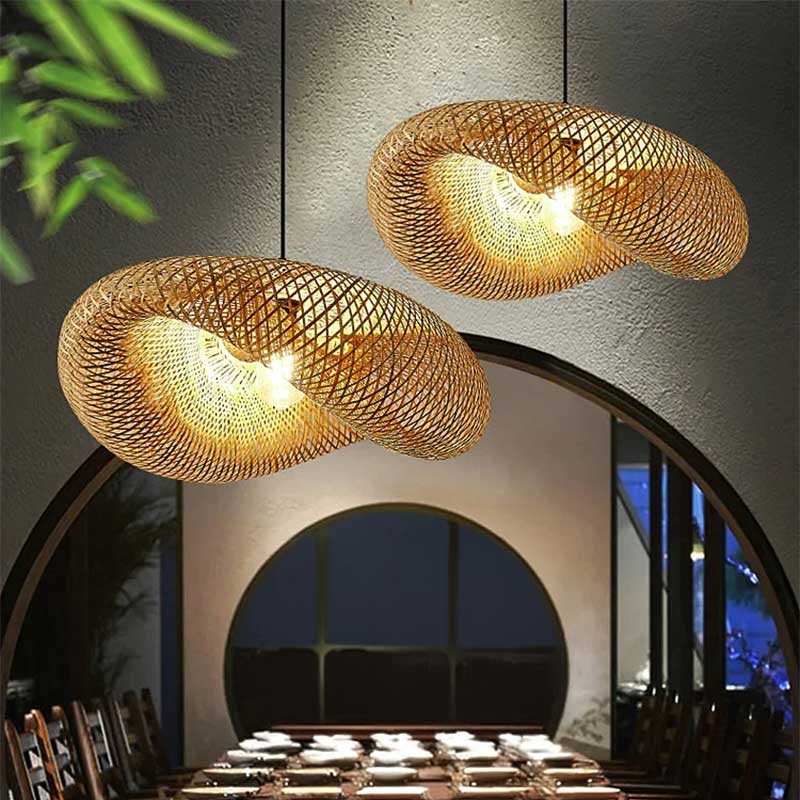 Rattan Orient Padang Pendant Light