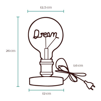 Vintage Bulb Dream Table Lamp