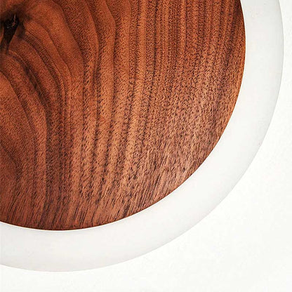 Wood Halo Wall Sconce
