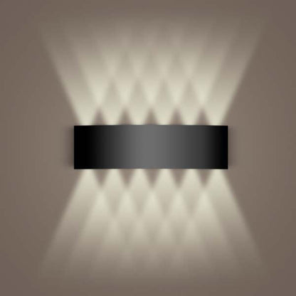 Aluminum Black Wall Sconce