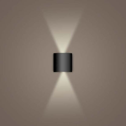 Aluminum Black Wall Sconce