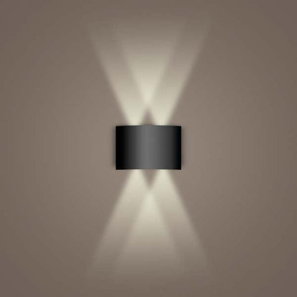Aluminum Black Wall Sconce