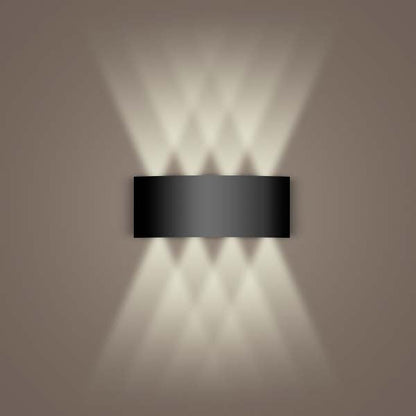 Aluminum Black Wall Sconce