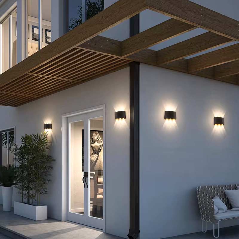 Aluminum White Wall Sconce