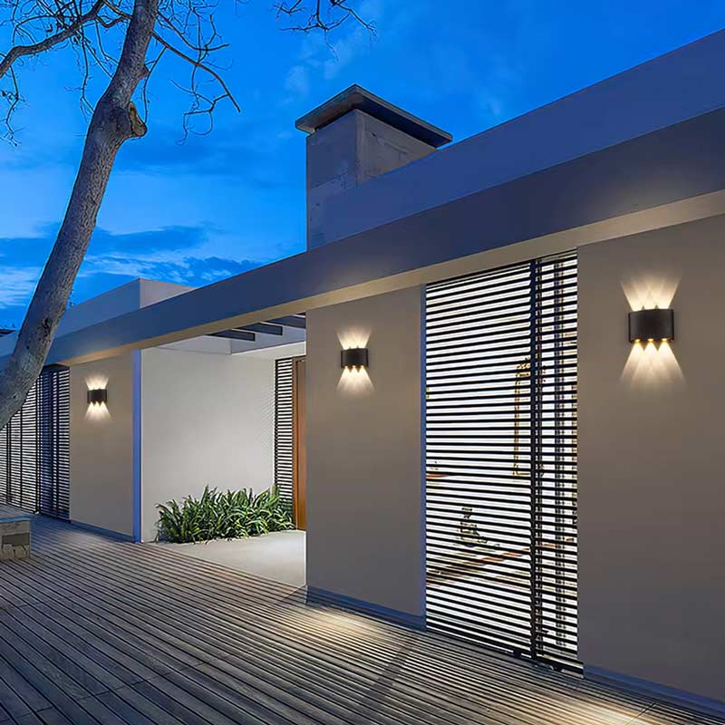 Aluminum White Wall Sconce