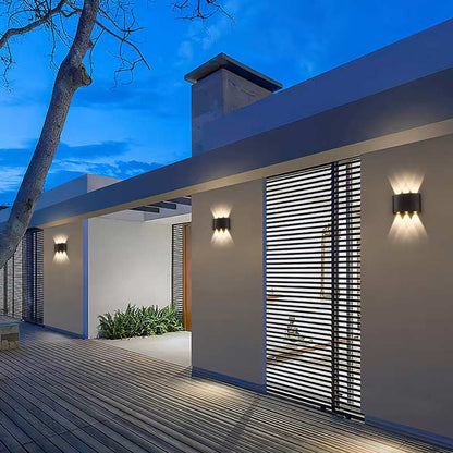 Aluminum White Wall Sconce