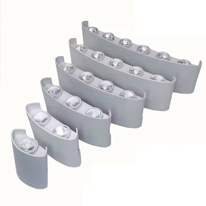 Aluminum White Wall Sconce