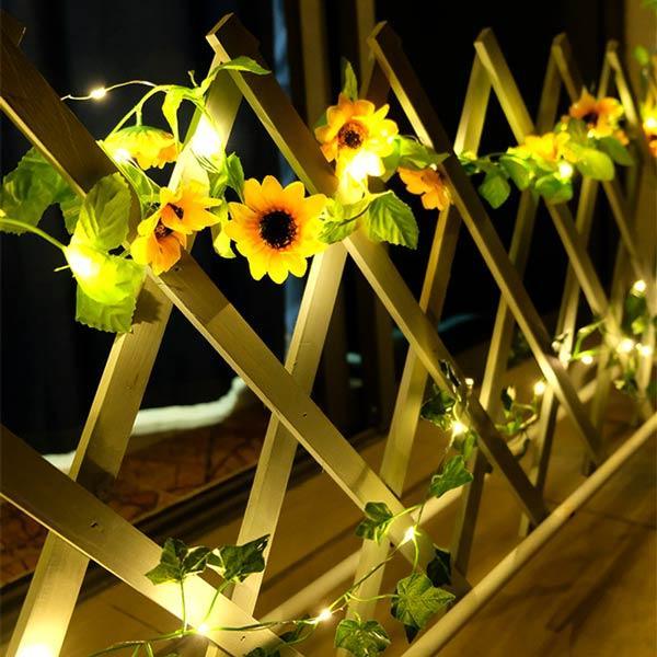 Sunflowers LED String Lights