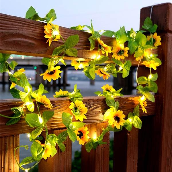 Sunflowers LED String Lights