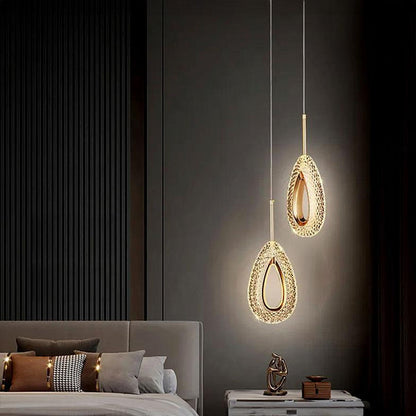 Crystal Drop Pendant Light
