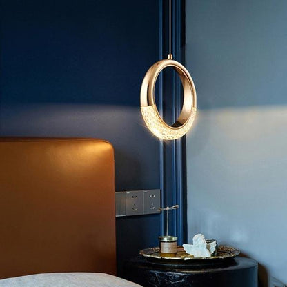 Crystal Ring Pendant Light