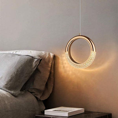 Crystal Ring Pendant Light