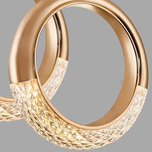Crystal Ring Pendant Light