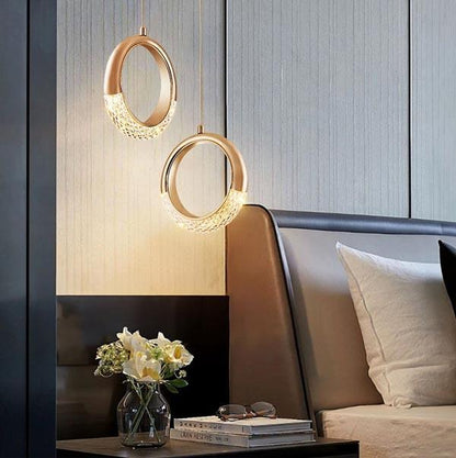 Crystal Ring Pendant Light