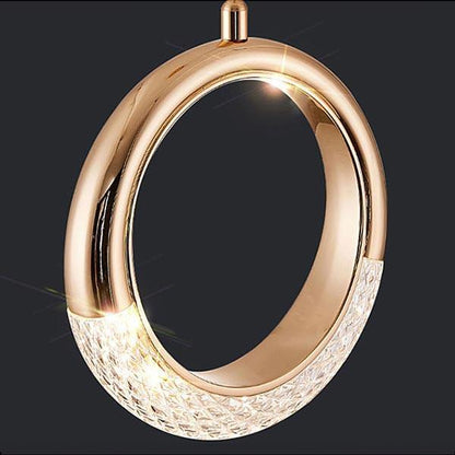 Crystal Ring Pendant Light